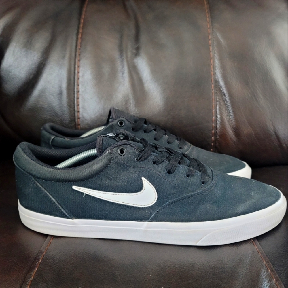 Nike Charge Canvas SB Black Athletic Shoe CD6279-002 Mens Size 13